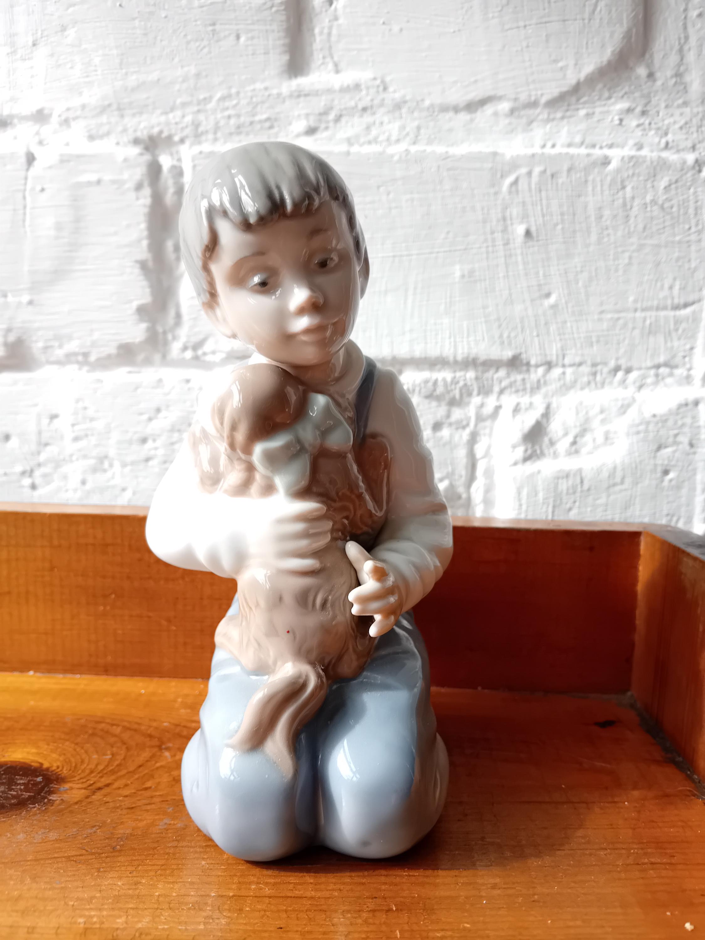 リヤドロ  ナオ  美品 リヤドロのヴィンテージ「ナオ」 - 永遠の友 No.1127 - Etsy 日本