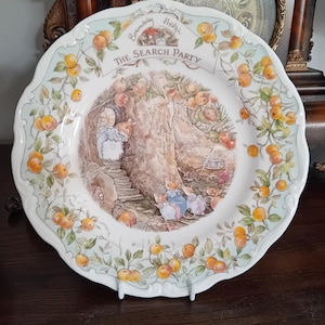 Brambly Hedge Christmas Plate - Etsy