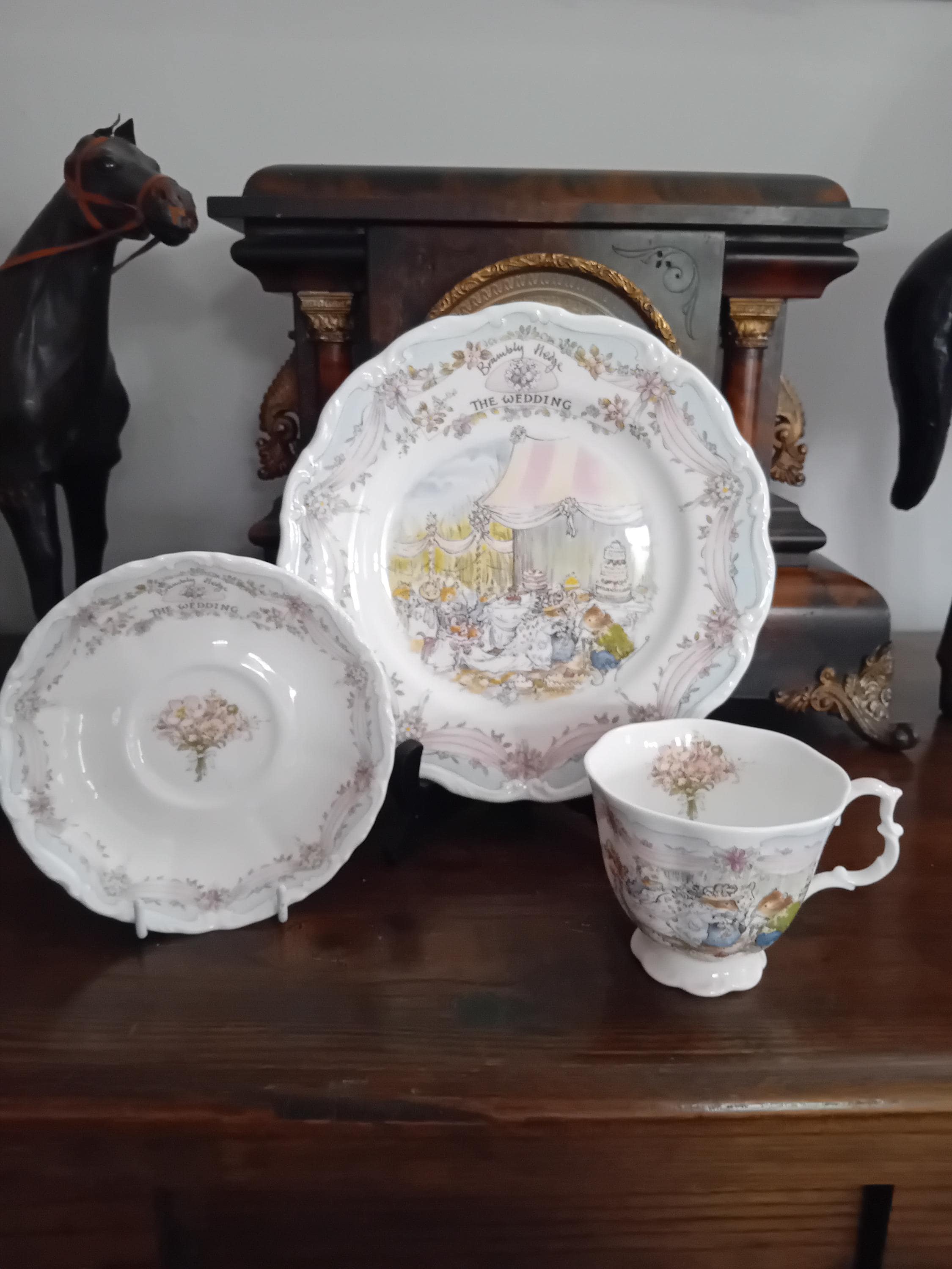 Brambly Hedge Wedding Plate - Etsy