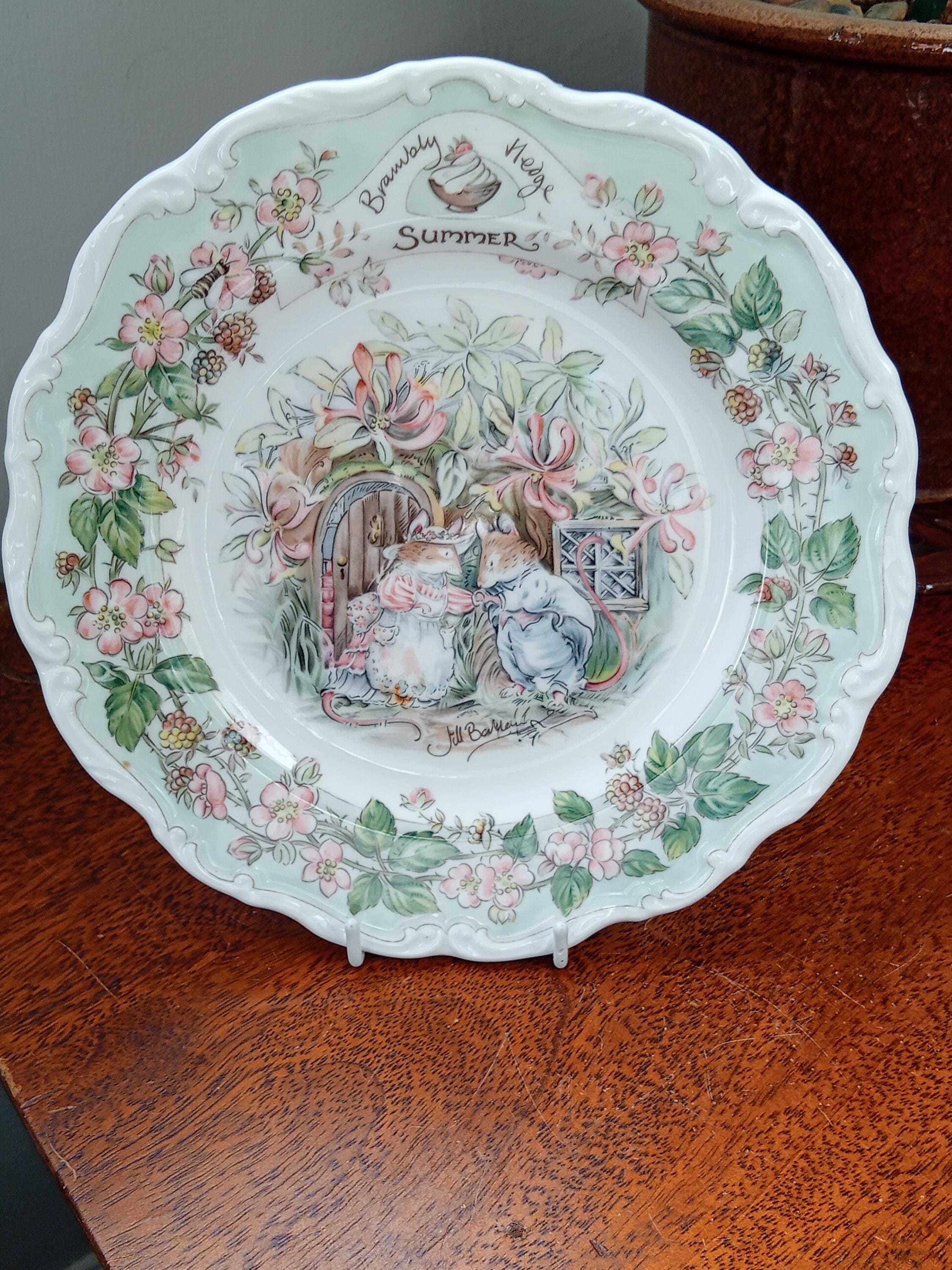 Brambly Hedge Four Season Plates - Etsy