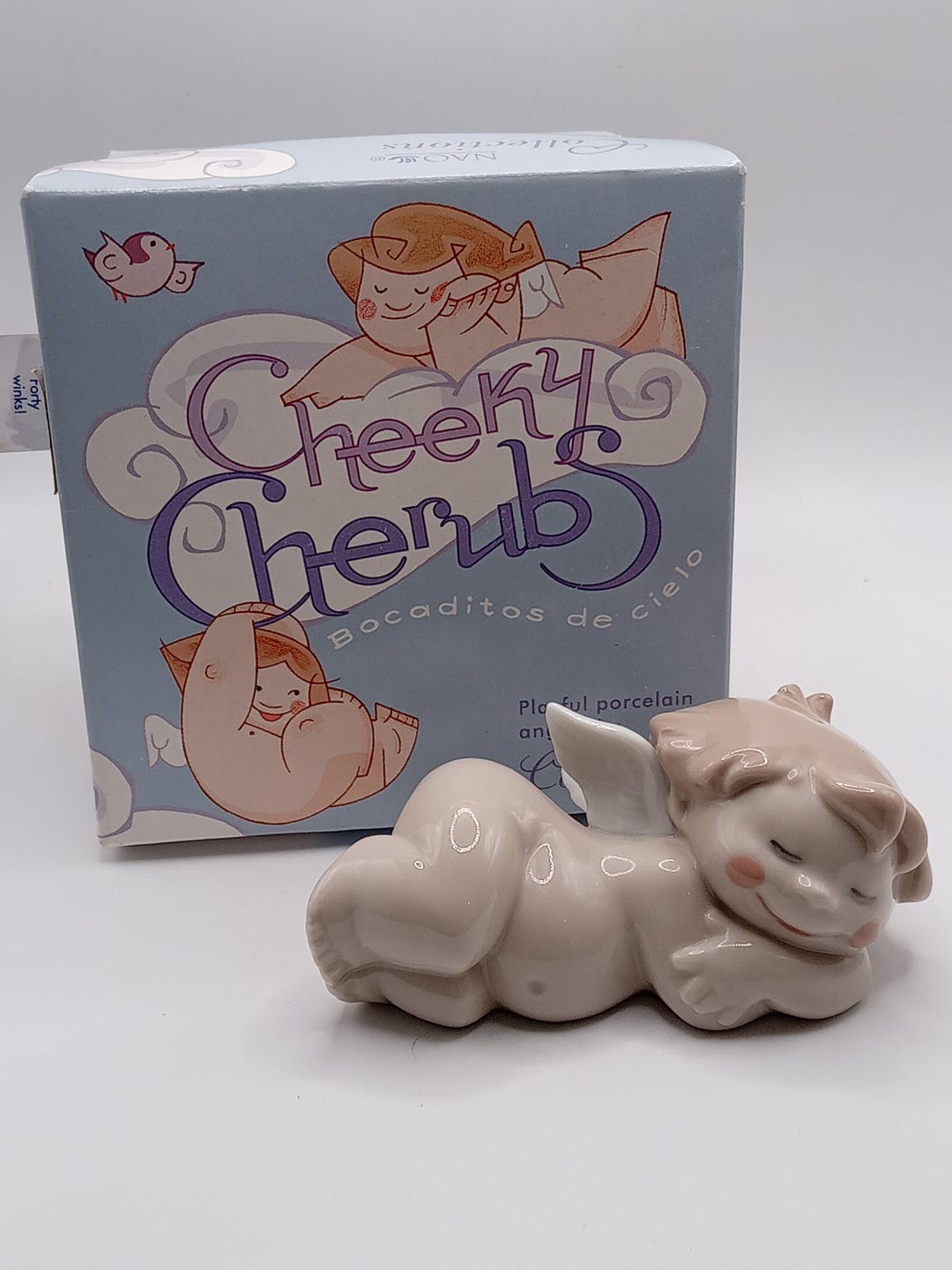 Nao by Lladro- Cheeky Cherubs - Forty Winks- BOXED - Etsy