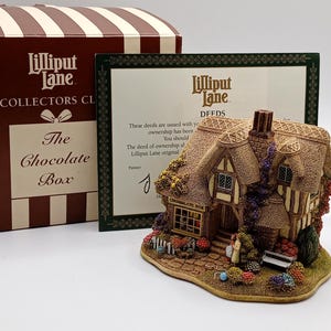 Lilliput Lane Collectable Cottage- Boxed. Pear Tree House. - Etsy
