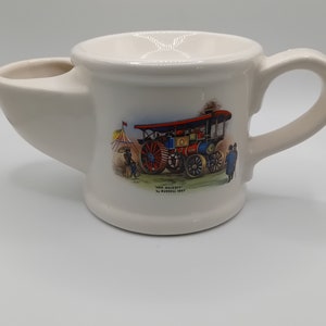 Vintage collectable shaving mug by Wade. ideal gift. Made in England. Her Majesty.