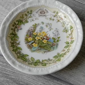 Brambly Hedge Four Seasons Plates - Etsy