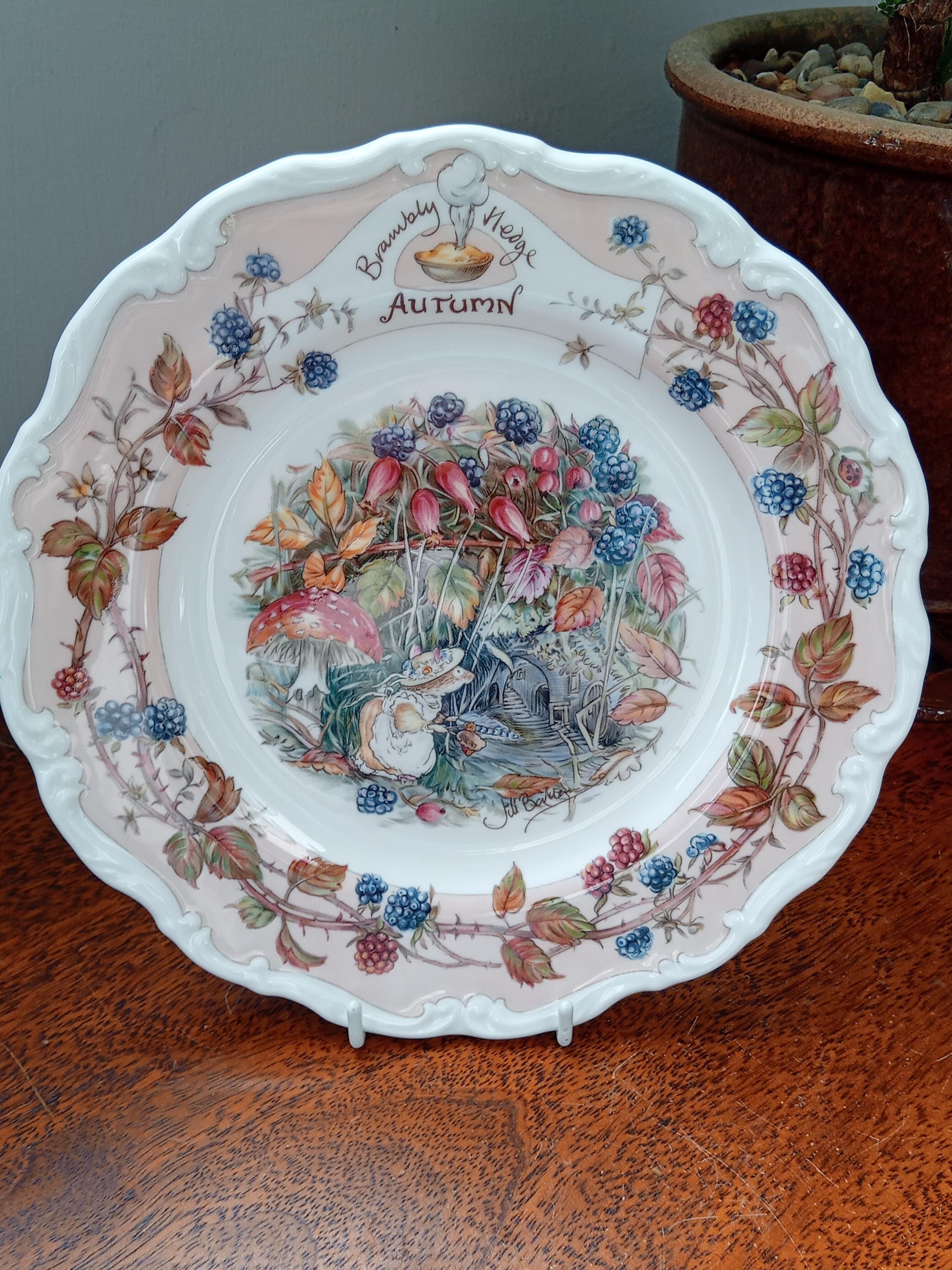 Brambly hedge four season plates - Etsy 日本