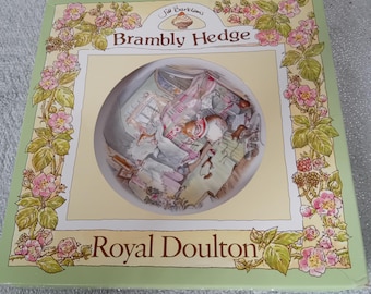 Royal Doulton Brambly Hedge 1996,1997,1998,1999 Year Plate - 1st