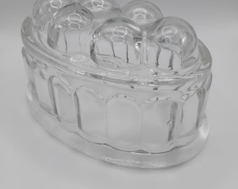 Vintage Glass Jelly  mould