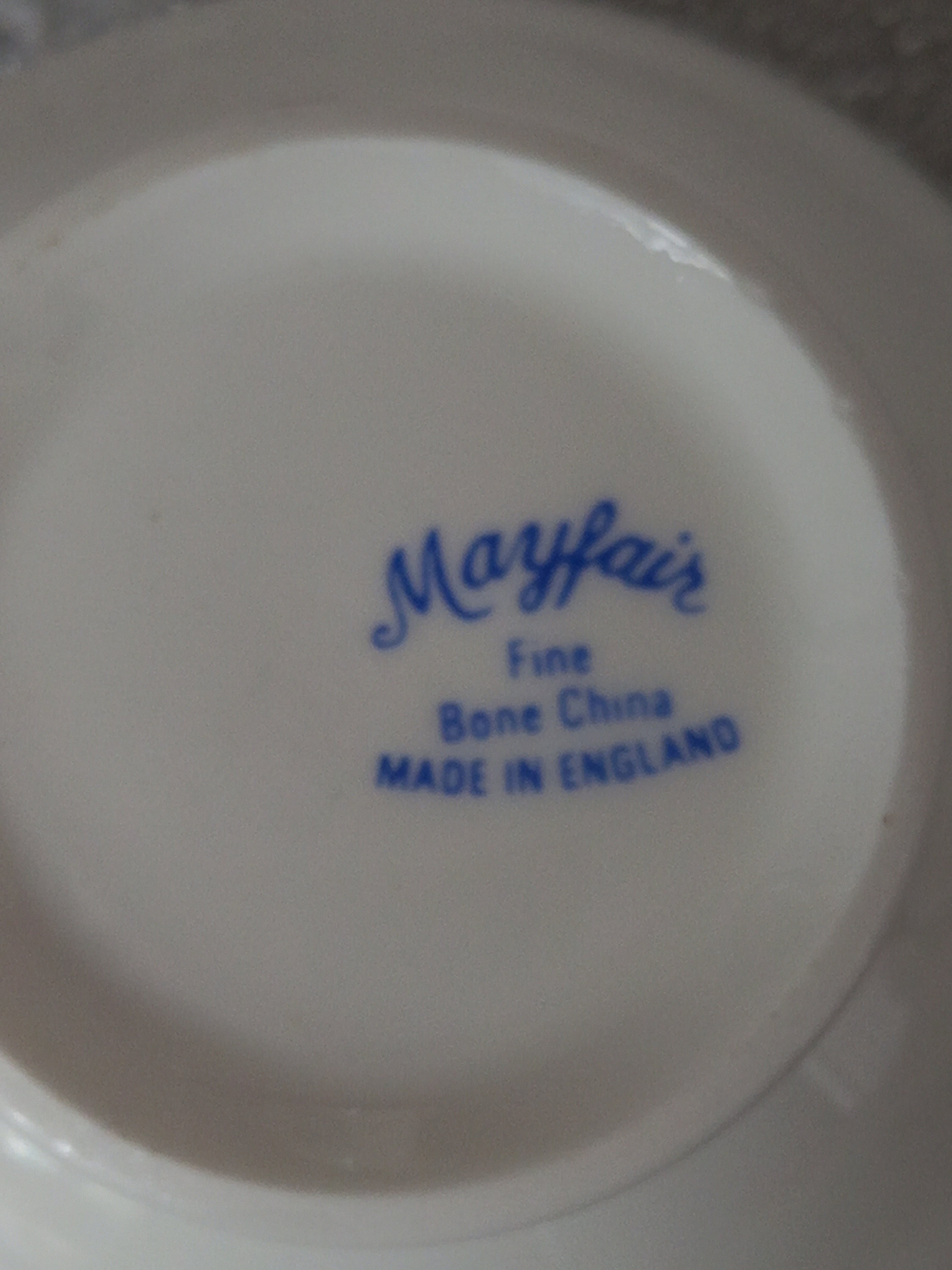 Mayfair Fine Bone China Teapot Etsy