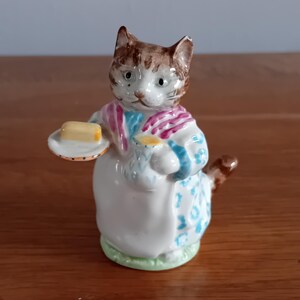 Beatrix Potter Beswick benporslin - "Ribby" Sällsynt tidig version 1951. Vintage samlarobjekt. Fint skick. Perfekt present.