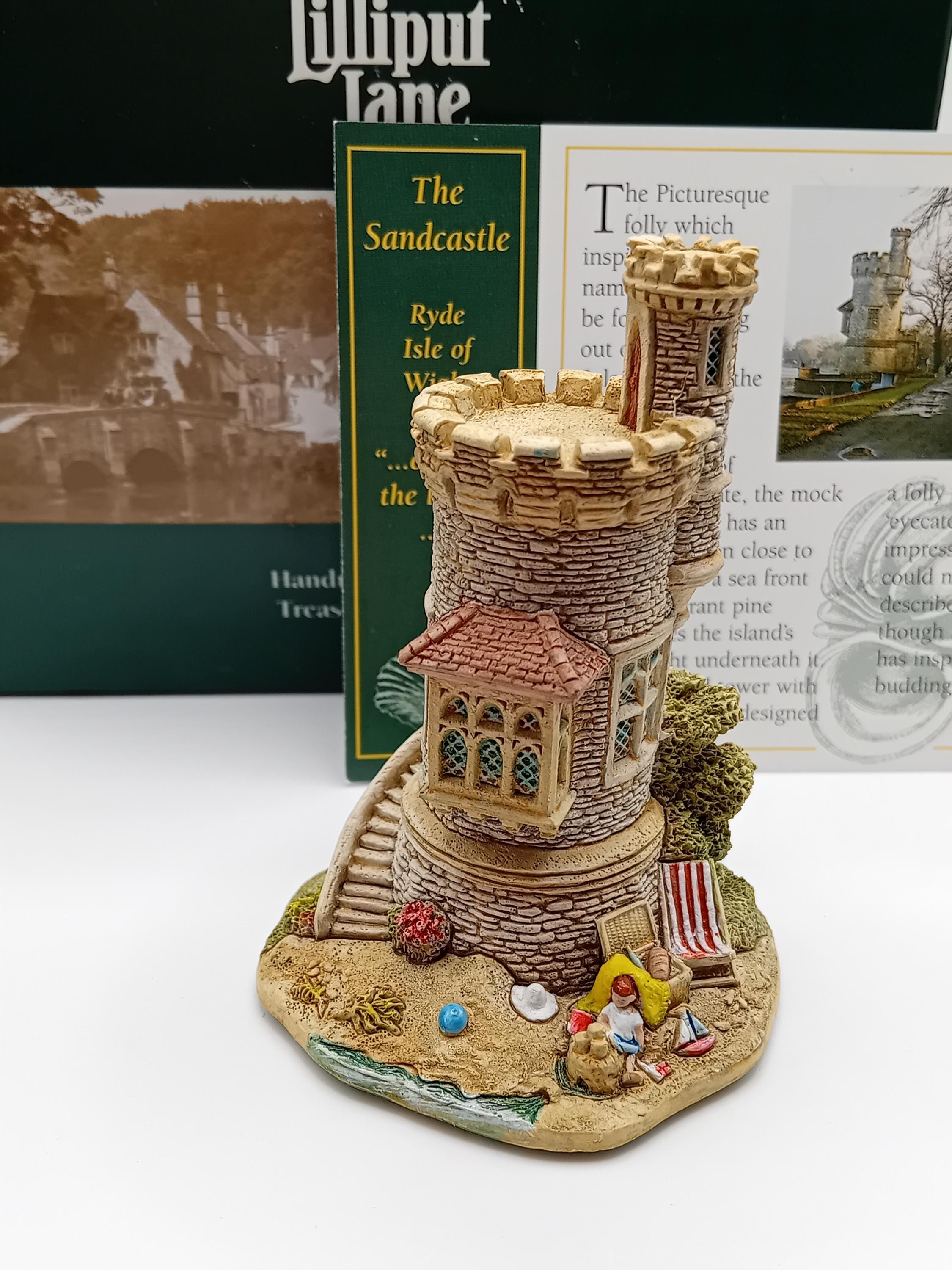 Lilliput Lane Collectable Cottage- Boxed as New - the Sandcastle 