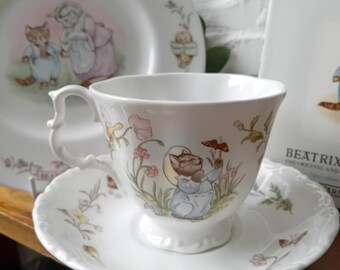 Royal Albert Beatrix Potter - Tom Kitten Teaset + Free Gift