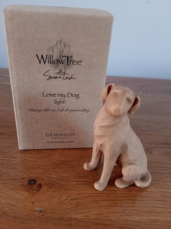 Buy Willow Tree Figure Love My Dog (light) New in Box Online in