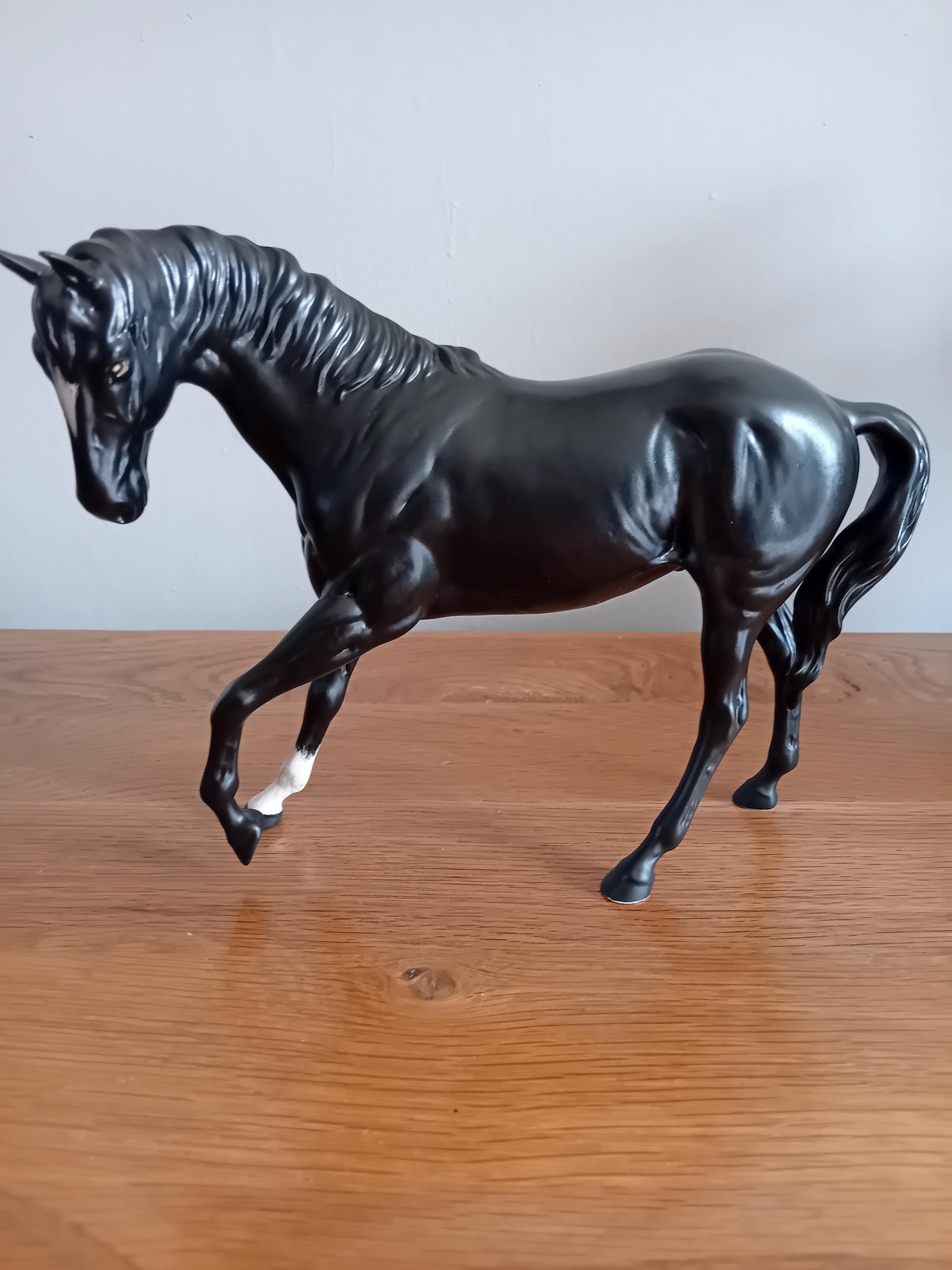 Beswick Horse - Vintage Black Beauty Mare and Foal Rare. - Etsy