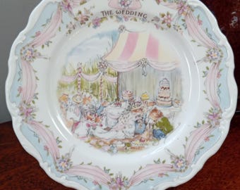 Brambly Hedge Wedding Figurine Set: Border Fine Arts, Royal