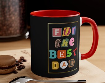 For the Best Dad mug, Funny mug for dad, gift for dad, father's day gift, idea for dad, dad jokes, gift for dad, father's day, coffee mug