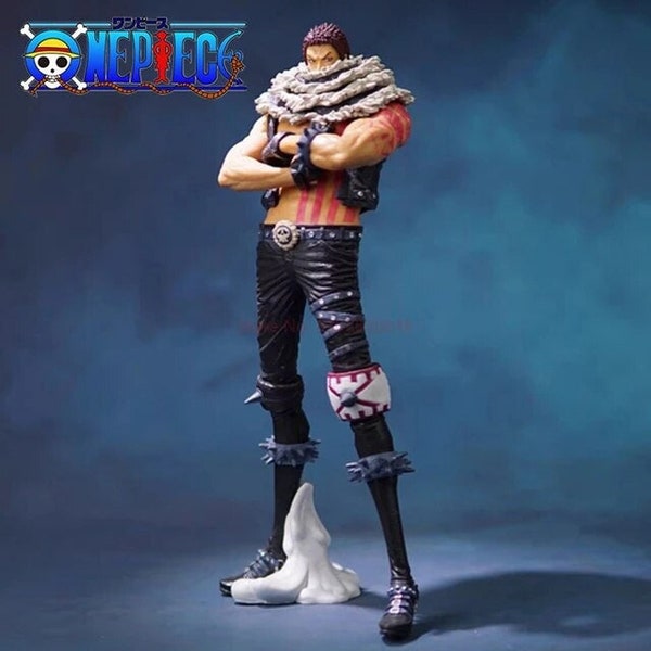 Einzigartige handgefertigte One Piece Charlotte Katakuri Actionfigur 25cm - Originalgetreue Spielfigur - Geschenk für Sammler und Fans