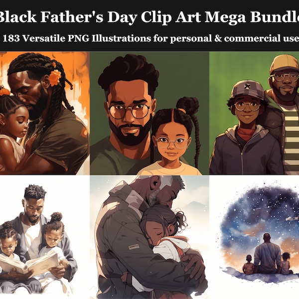 Fathers Day Clip Art - Etsy