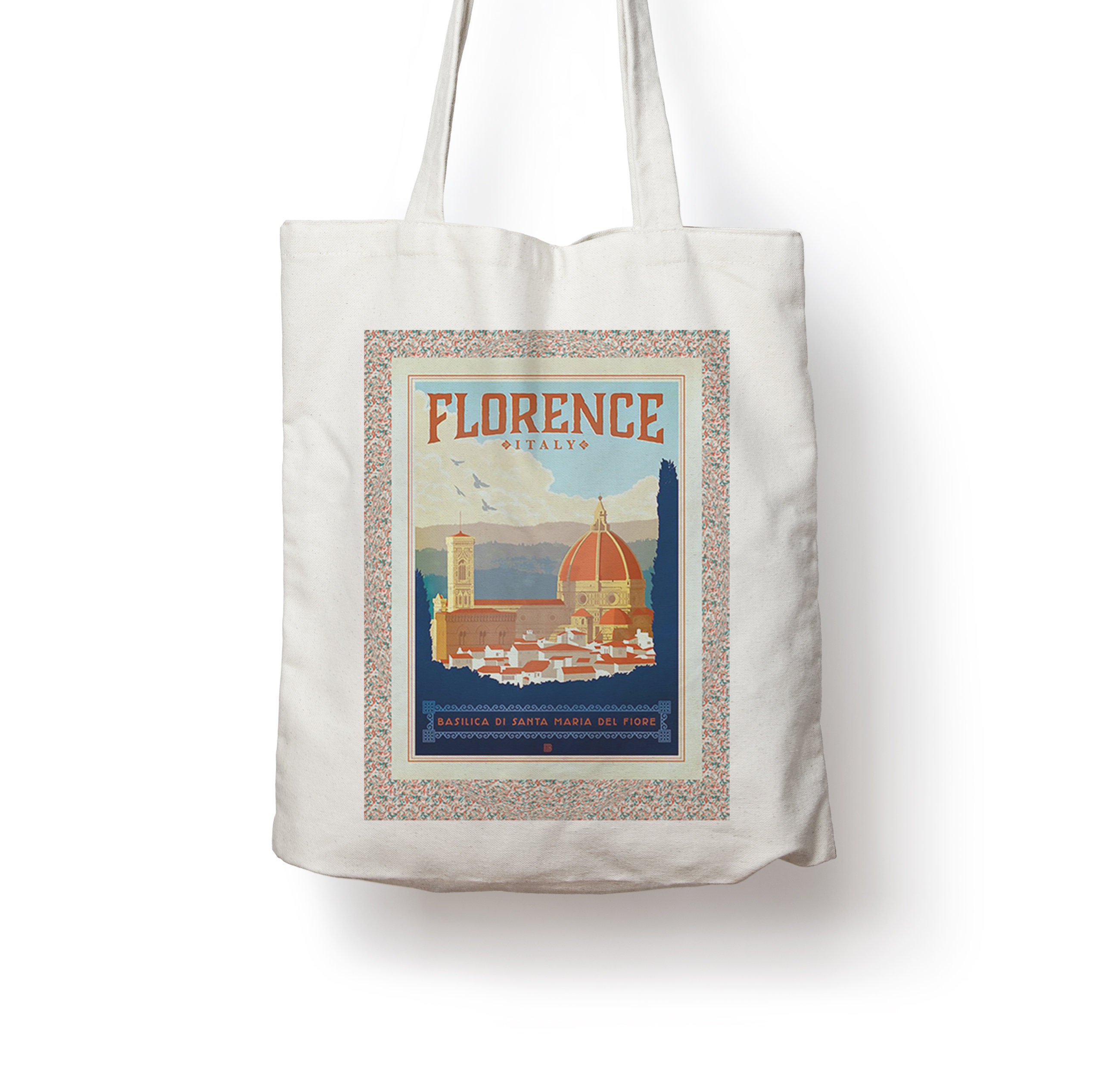 Florence Italy Personalised Tote Bag – Travel Journal Company
