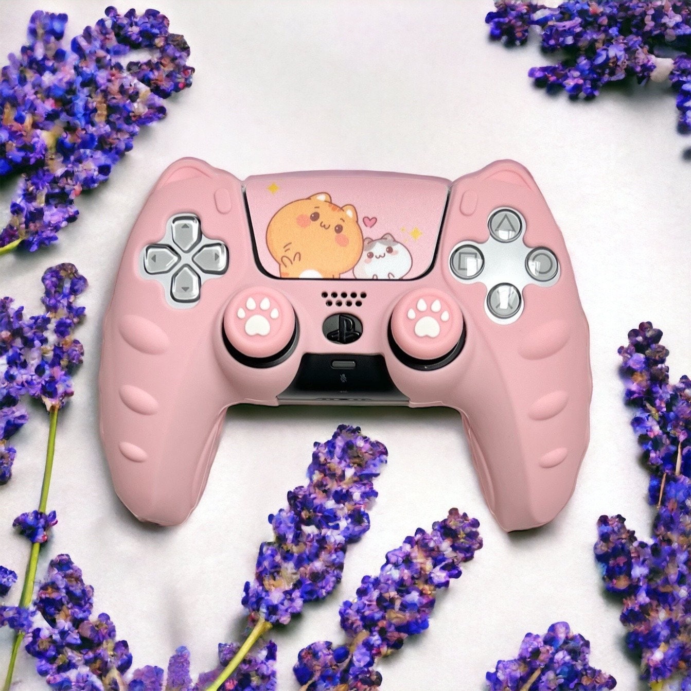 ColorWare Inc. - Indulge, Blush, and Diamond White PS5 Controller