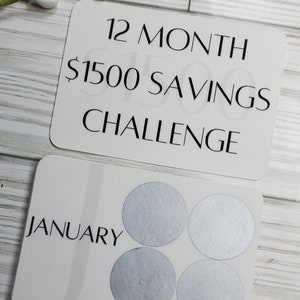 12-month mini scratch off savings challenge//savings challenge/budget/cash envelopes/cash stuffings/scratch off
