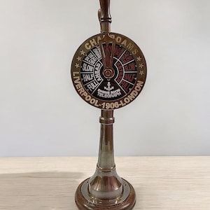 18 inch Brass Ship Telegraph, Engine Telegraph, Working Telegraph, Liverpool London Telegraph, Collectible Telegraph, Home & Office Decor