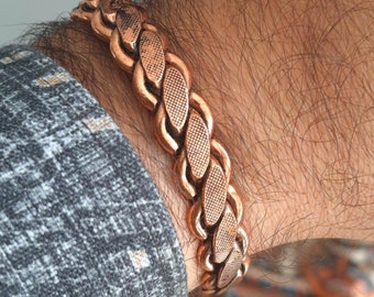 Copper Bracelet Pure Copper Cuff