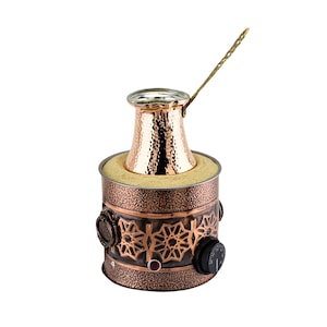 Turkish Sand Coffee and Pot (Jezve) Electric Turkish Coffee Maker