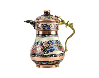 Copper Pitcher 2 L Jug made of 100% Pure Copper