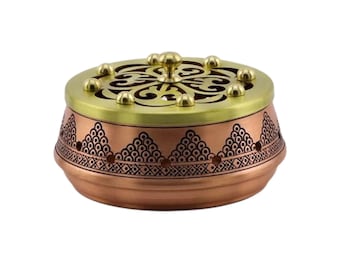 銅製香立て、銅製香炉、銅製香炉、香炉 - Etsy 日本