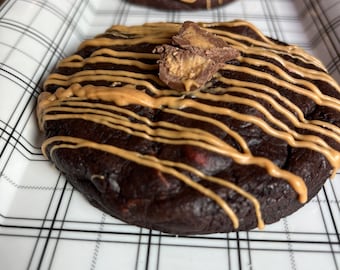 Chocolate Peanut Butter Cookie, Bakery Style Cookie,  Chocolate Peanut Butter