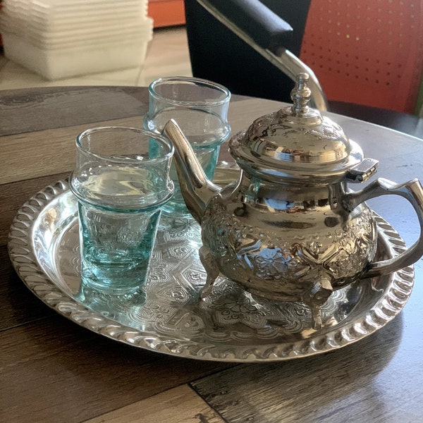 Moroccan Tea Set Etsy