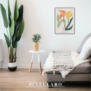 Pas de Deux - Flowers, Matisse Print, Henri Matisse Digital Download Wall Art, Digital Prints, Matisse Print Download | digital Download
