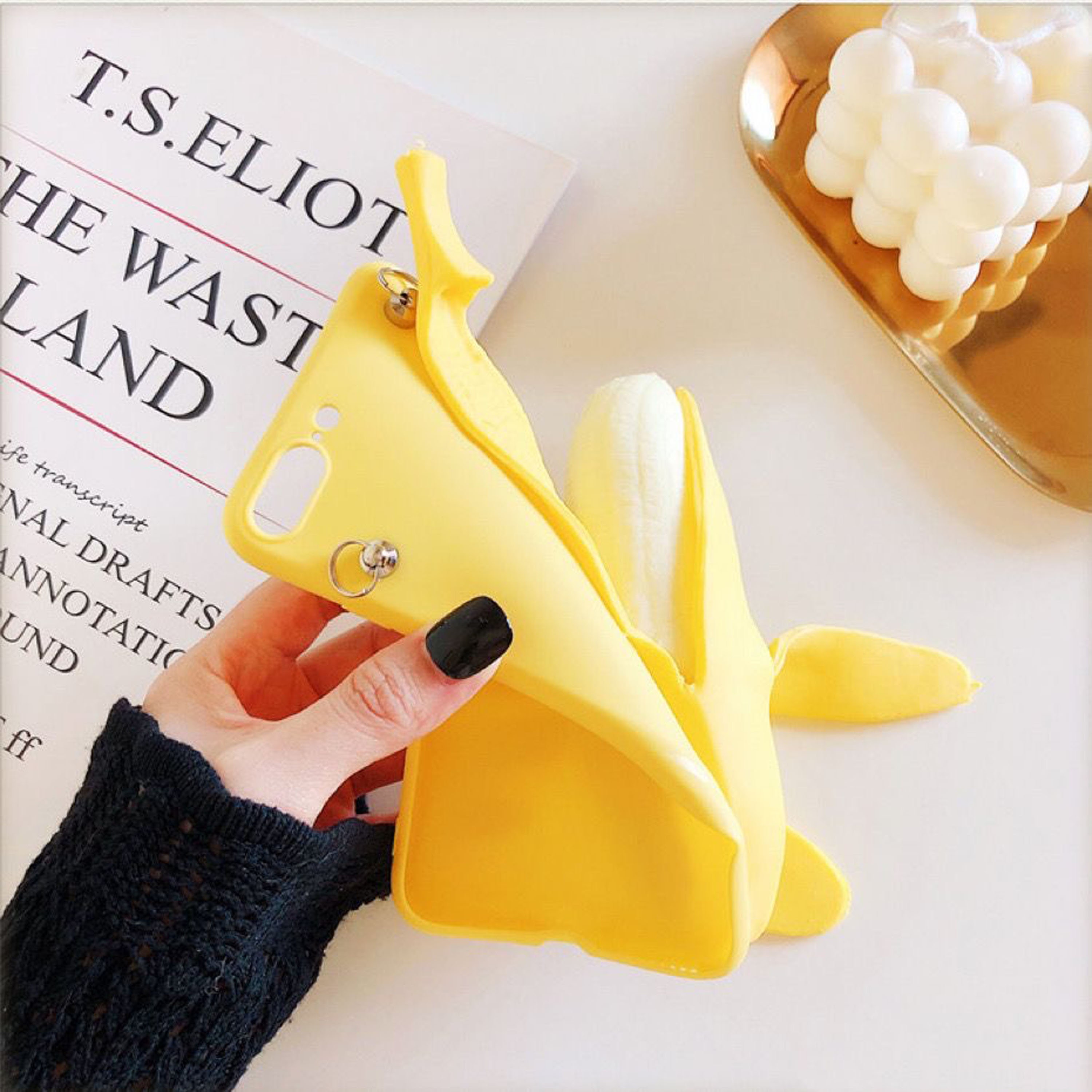 Funny Peeled Banana Phone Case3d Banana With Diagonal Belt Etsy UK