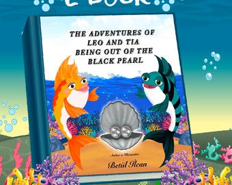 The Adventures of Leo and Tia digital children's book Downloadable Book Storybook Instant Download