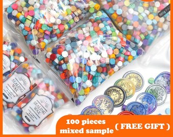 Free Gift | Free Sample Wax Sealing Beads | Random Mixed Colour | picking color not support | For Envelopes For Wedding For Invitations