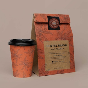 Custom Vinyl Waterproof Label | Bulk Personalized Labels | Logo Stickers | Coffee Stickers | Bottle Sticker Labels | Coffee Bag Packaging