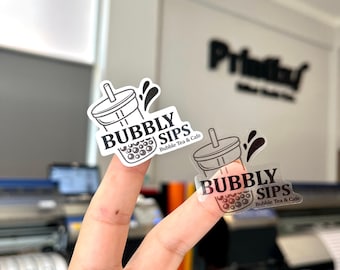 Custom Vinyl Stickers: Bulk Personalized Logo Labels (2.5&quot;), Waterproof
