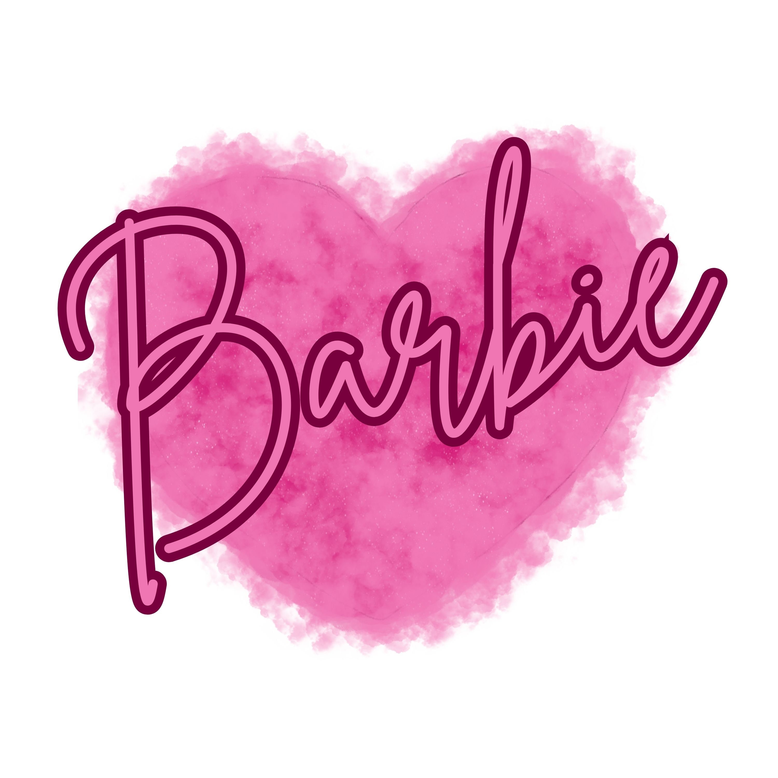 Barbi SVG Doll SVG Simple Barb Svg Barbie Heart Floral - Etsy