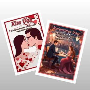 Printable Valentine's Day Cards, Classroom Valentine's Day Cards for ...