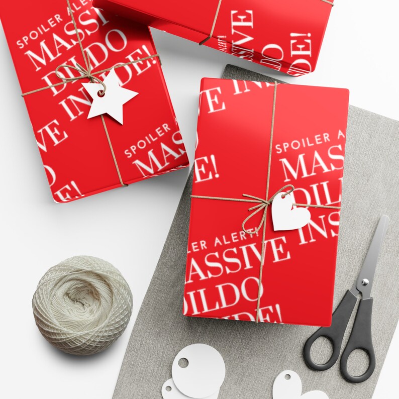 Funny Naughty Wrapping Paper NSFW Gift Wrap Bachelorette - Etsy