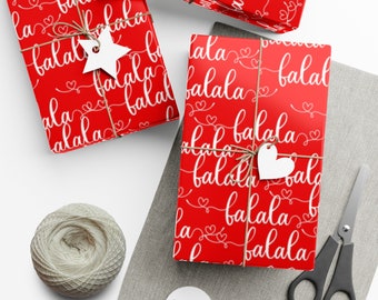 Studio 71 - Festive Florals - Reversible Christmas Wrapping Paper Bundle