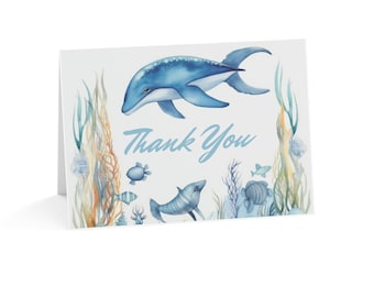 Baby Shower Thank You Cards (1, 10, 30, and 50pcs)