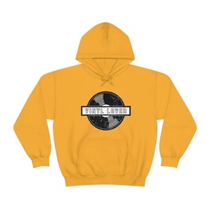 Vinyl Lover Hoodie - Unisex Heavy Blend Hooded Sweatshirt