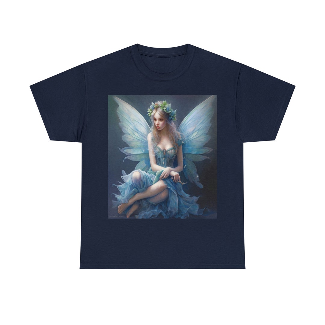 Blue Fairy Tshirts, Unisex Tee, Fairy Shirts, Fairy Tshirts, Mythical