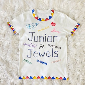 Customizable Junior Jewels You Belong With Me TS Inspired Shirt with Matching Friendship Bracelet image 2
