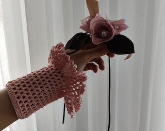 Cozy Hand Knitted Gloves-Perfect Winter Accessory,Unique Handcrafted Knitted Gloves- Stay Warm in Style,Soft Hand Knitted Gloves-Handmade
