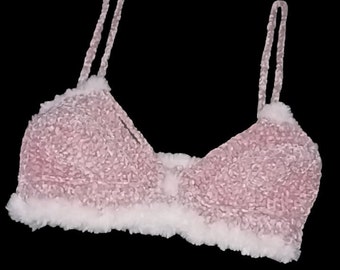 Blush Fur Fantasy Bralette