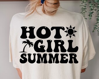 Hot Girl Summer SVG, Beach Svg, Summertime svg.Funny Beach Quotes Svg, Summer Cut Files, Summer Quotes Svg, Svg files for cricut, Silhouett