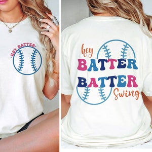 Hey batter batter swing svg png - Baseball svg - Retro baseball svg - Baseball png - Summer retro svg - Baseball mom svg - Groovy svg - png