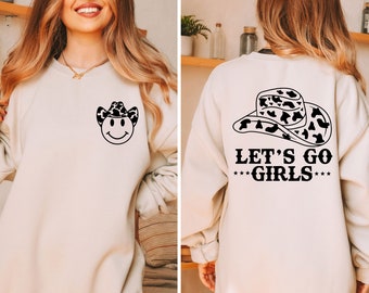 Lass uns gehen Mädchen SVG, Cowboy Hut SVG, Howdy SVG, Cowboy SVG, Cowgirl SVG, südlichen SVG, Western svg, Howdy Yall Country Style Shirt svg